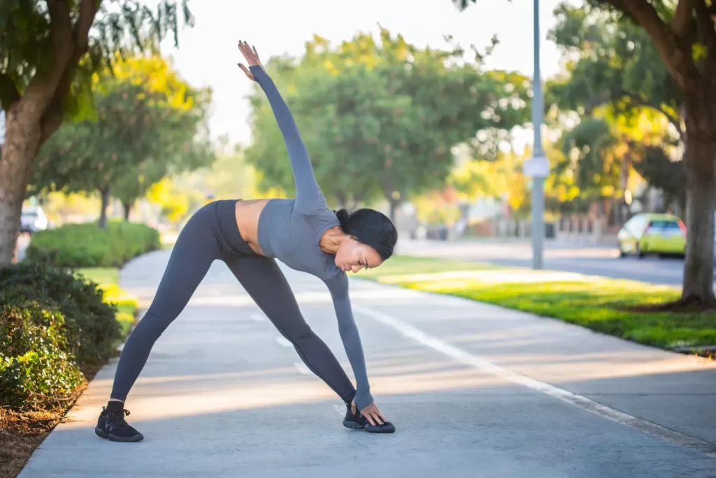 yoga stretching for belly fat loss